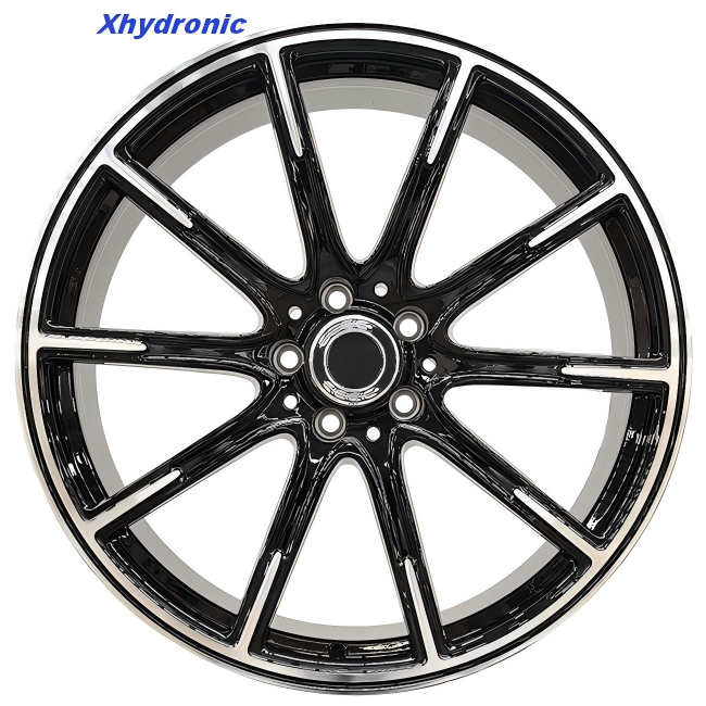 Alloy Wheel Rim New 18-21 Inch Hyper Black Aluminum Alloy Forged Multi Spoke Wheel Hub 5*120 100mm 30-40mm ET for for Passenger Cars