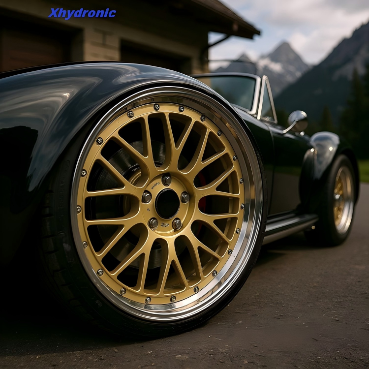 Custom Gold Alloy Wheels Deep Dish 18-22 Inch Forged Alloy Wheel Rim 5X112 5X120 Hub 35mm ETR for BMW