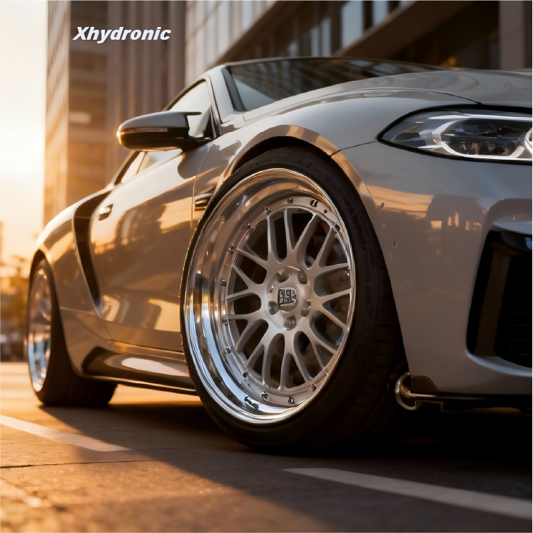 Alloy Car Wheel Rim New Forged Wheels 16-21inch Silver Finish Aluminum Alloy 5x114.3 5x112 5x120 for Audi