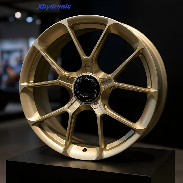 Alloy Wheel Rim New 18-Inch Gold Forged Alloy Wheels Lightweight 5x114.3 Car Rims for Passenger Cars