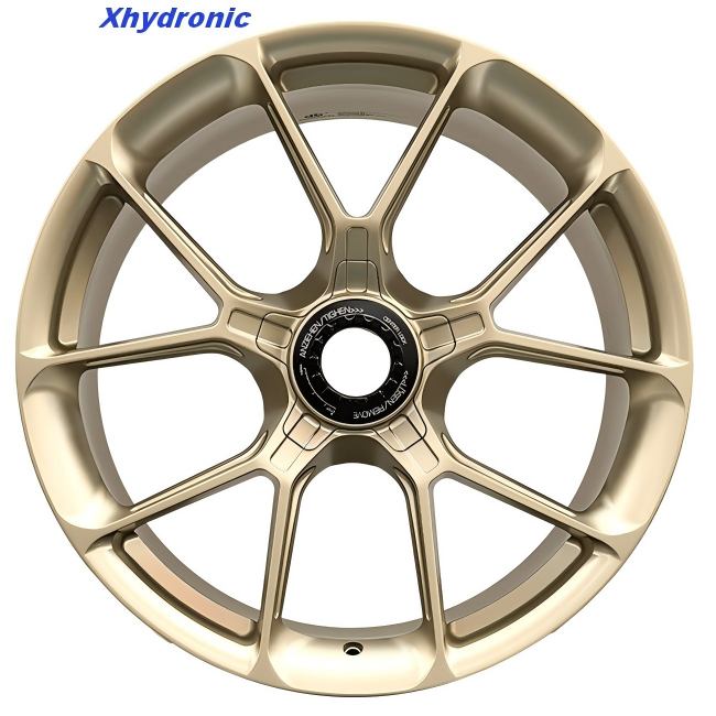 Alloy Wheel Rim New 18-Inch Gold Forged Alloy Wheels Lightweight 5x114.3 Car Rims for Passenger Cars