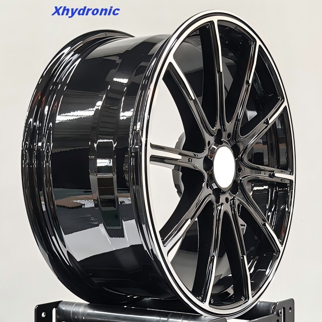 Alloy Wheel Rim New 18-21 Inch Hyper Black Aluminum Alloy Forged Multi Spoke Wheel Hub 5*120 100mm 30-40mm ET for for Passenger Cars