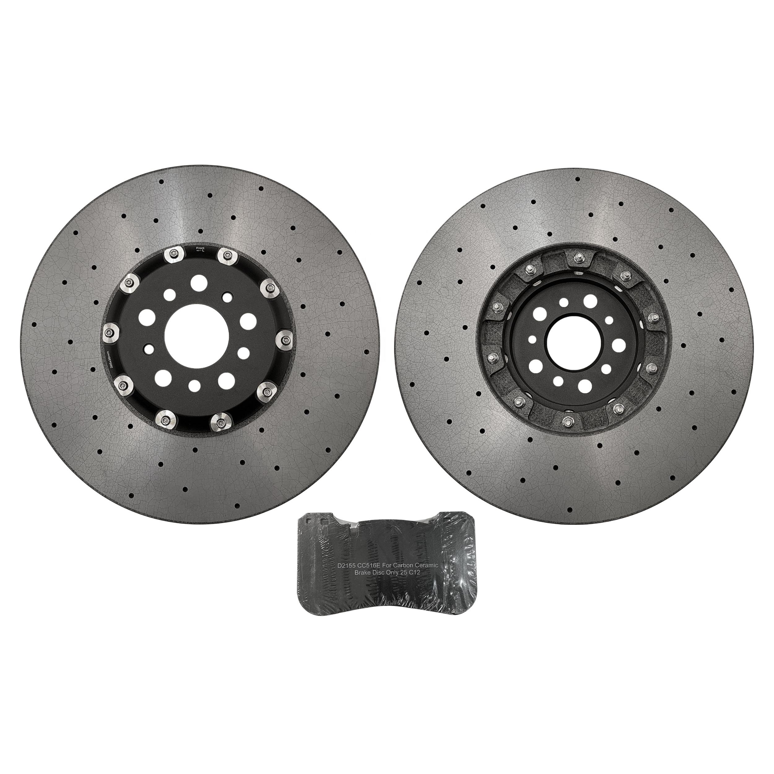 40206-KJ10A GTR R35 OEM Steel to Carbon Conversion Front Brakes Rotors for Nissan DBA 2009-