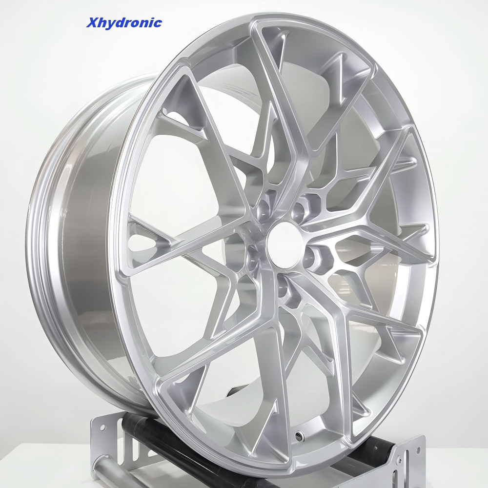 Aluminum Alloy Car Wheel Rim Sywheel New Forged Wheels 18-Inch 5x114.3/5x112/5x120 Silver Matte Aluminum Alloy Multi-Spoke Design 3-Year Warranty