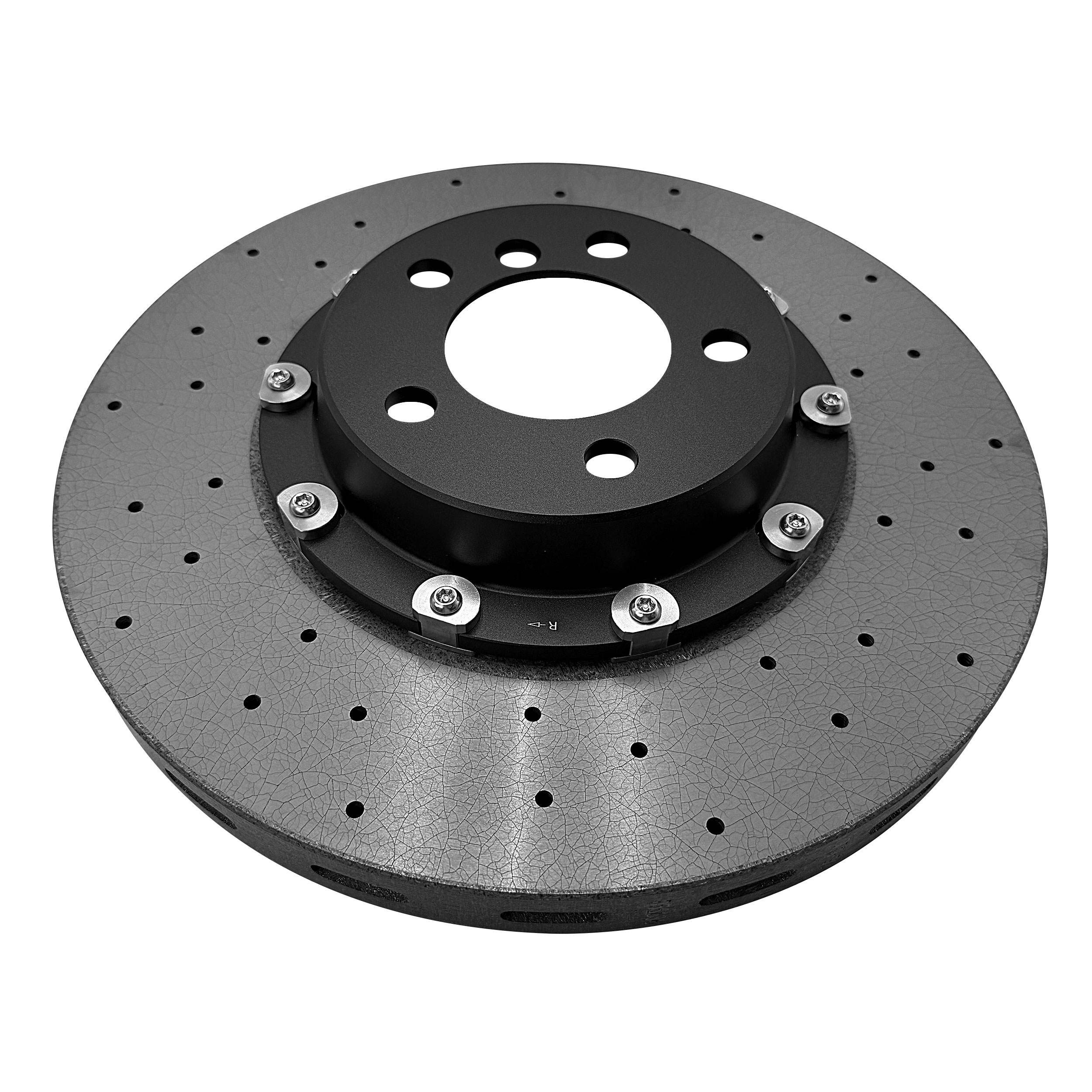 40206-KJ10A GTR R35 OEM Steel to Carbon Conversion Front Brakes Rotors for Nissan DBA 2009-