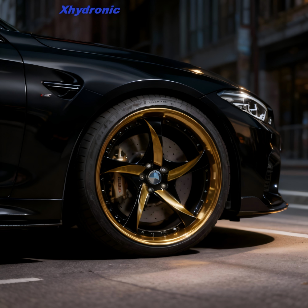 Gold Alloy Car Wheel Rim New Forged Aluminum Alloy Wheels 18-28inch Chrome Gold Multi Spoke Universal Fitment for Corvette C7/C5/X6 340i