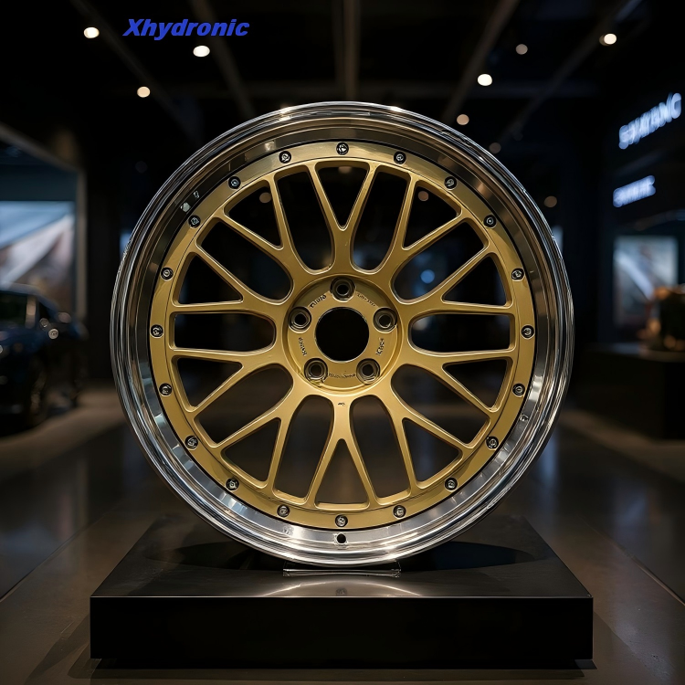 Custom Gold Alloy Wheels Deep Dish 18-22 Inch Forged Alloy Wheel Rim 5X112 5X120 Hub 35mm ETR for BMW