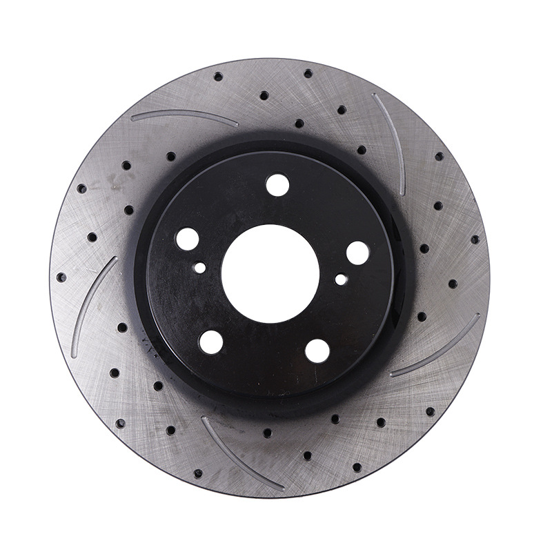 Drilled and Slotted Brake Rotor