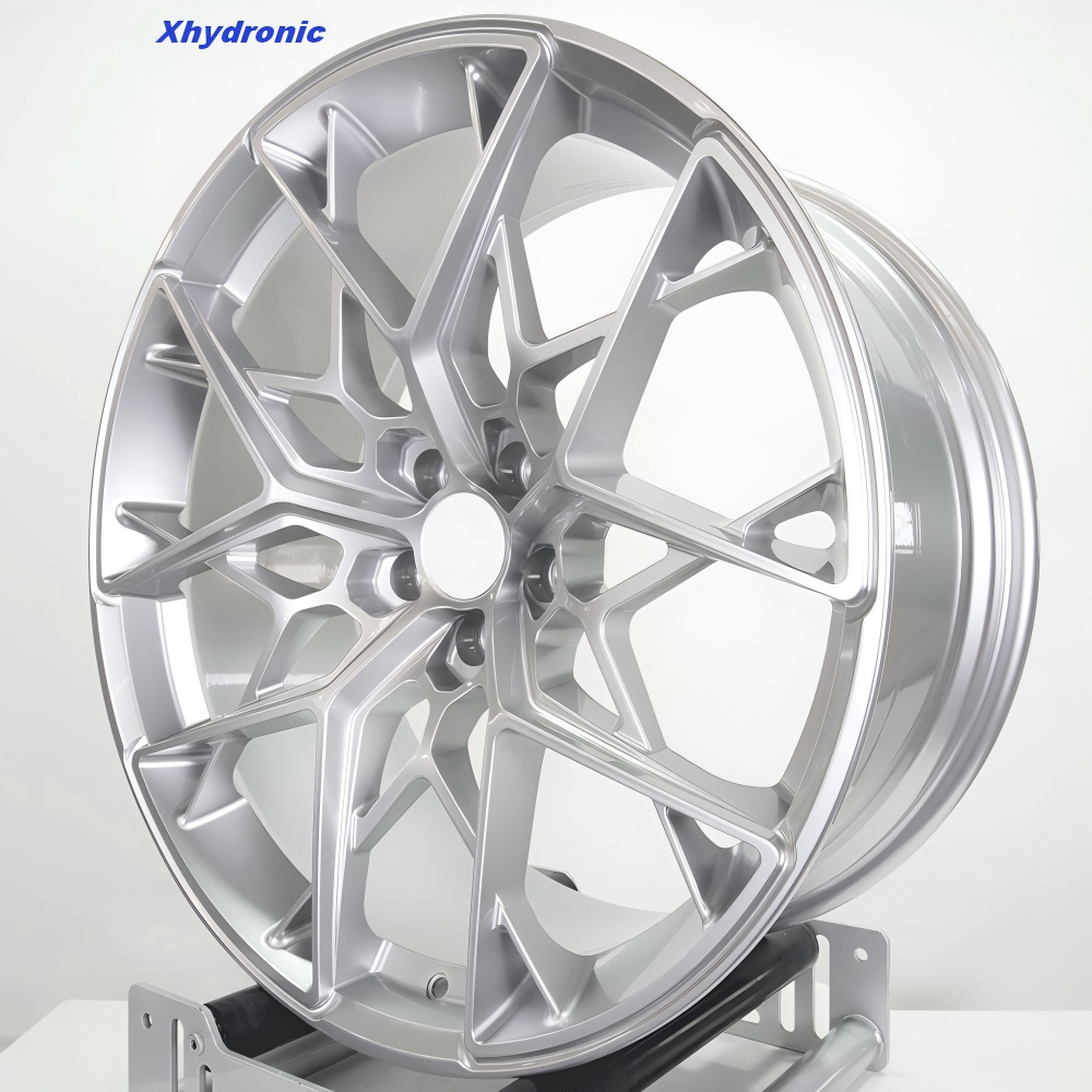 Aluminum Alloy Car Wheel Rim Sywheel New Forged Wheels 18-Inch 5x114.3/5x112/5x120 Silver Matte Aluminum Alloy Multi-Spoke Design 3-Year Warranty