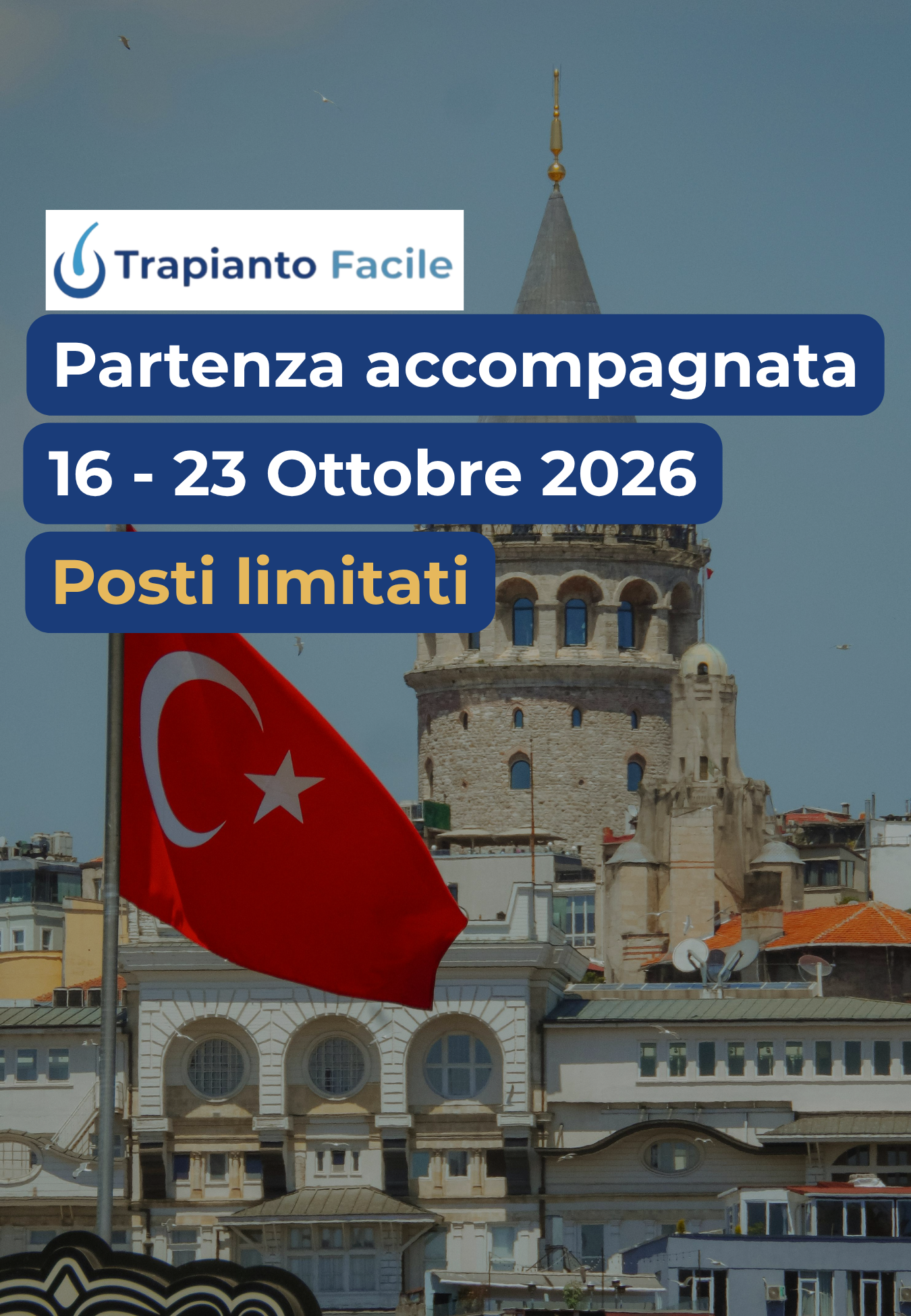 Partenza accompagnata di gruppo– 16/23 Ottobre 2026