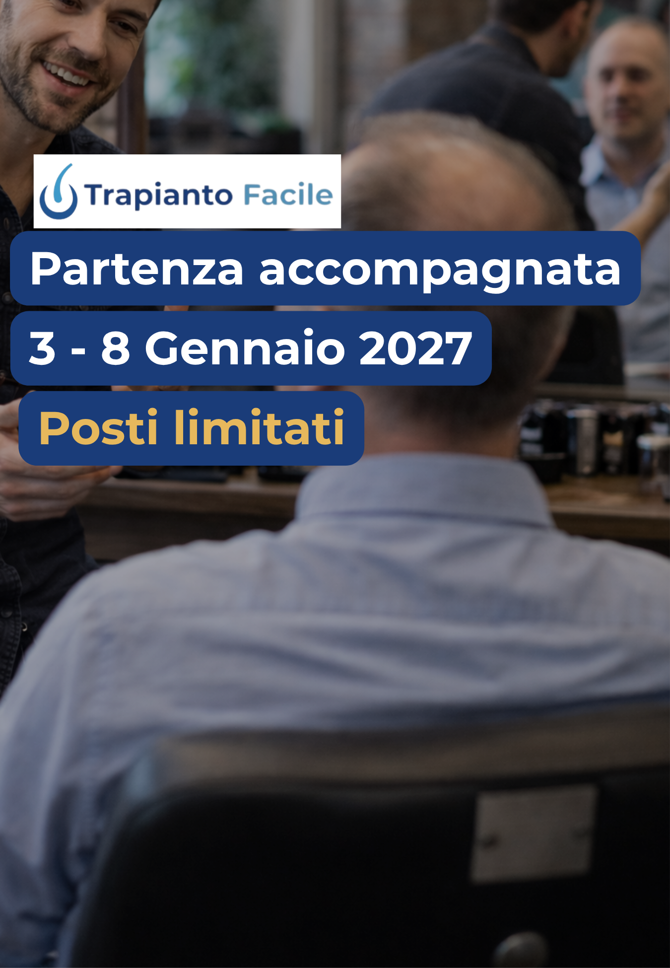 Partenza accompagnata di gruppo – 3/8 Gennaio 2027