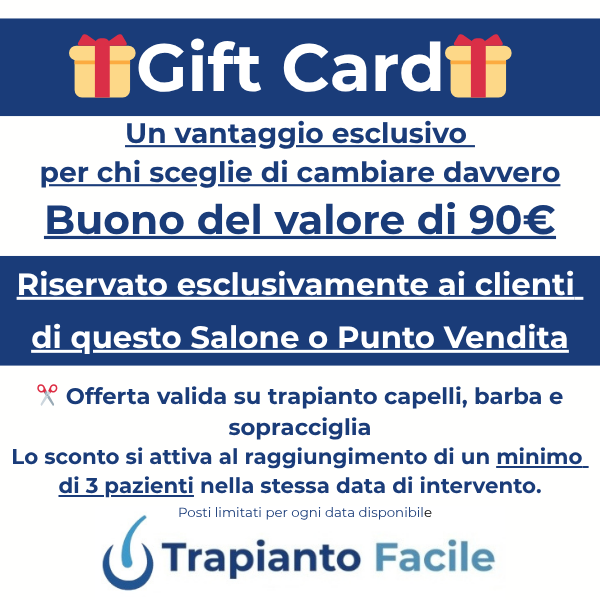 Gift Card Punto Vendita / Trapianto Facile
