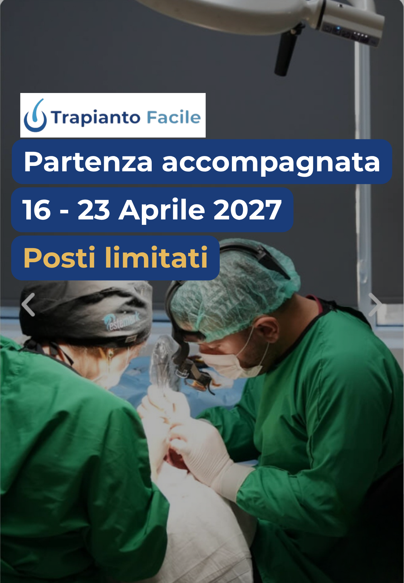 Partenza accompagnata di gruppo – 16/23 Aprile 2027