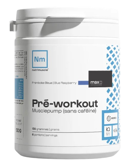 Pré-workout Musclepump - sans caféine