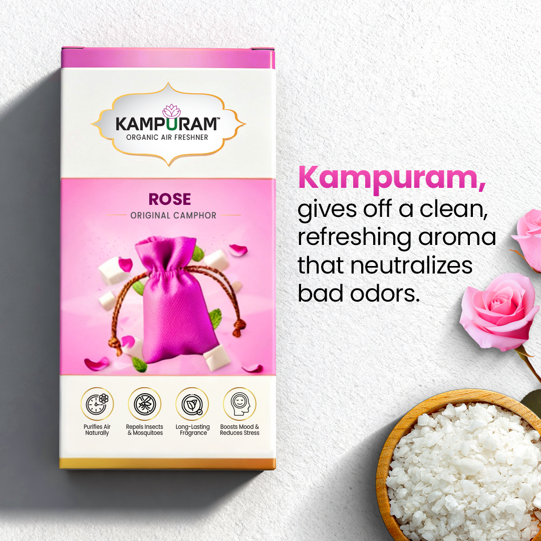 Kampuram Rose Aroma Herbal Pouch