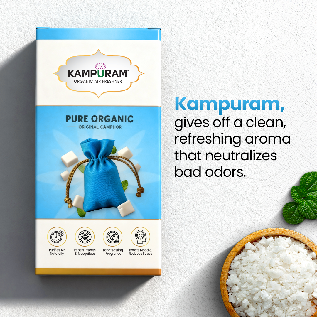 Kampuram Pure Organic Camphor Sachet