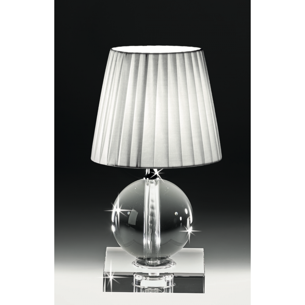 Lumetto in cristallo modello sfera