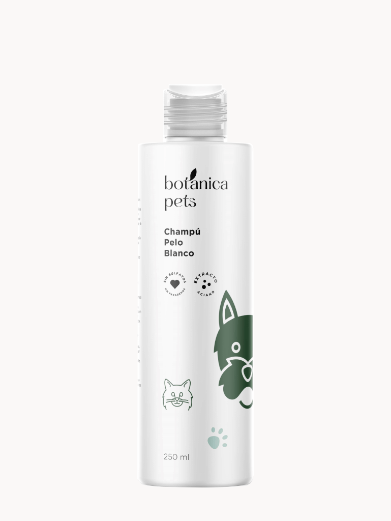 Botanicapets Champu pelo blanco 250ml