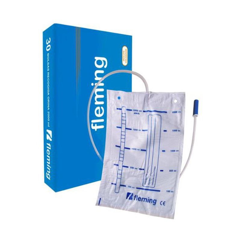 BOLSAS RECOGIDA ORINA CAMA LISUBEL 2L (VALVULA A)