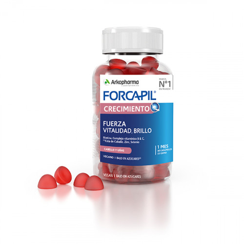 Forcapil Crecimiento Caramelos de Goma.60 caramelos