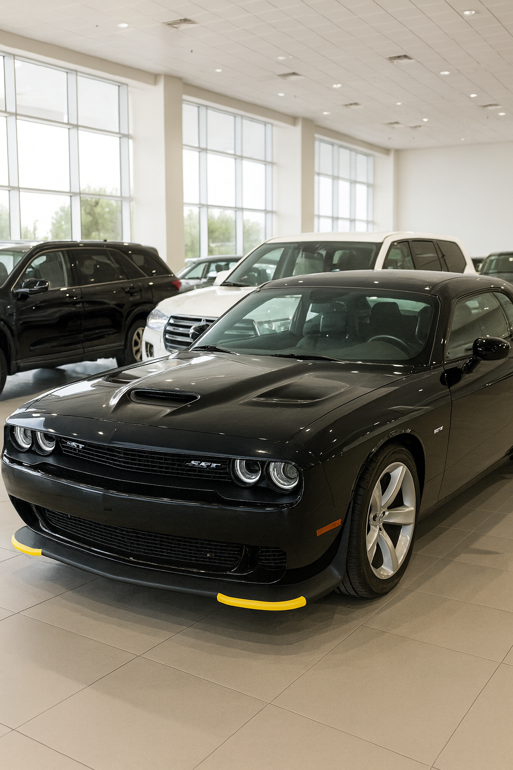 🇺🇸 2017 Dodge Challenger R/T V8 — Black — Excellent Muscle Car