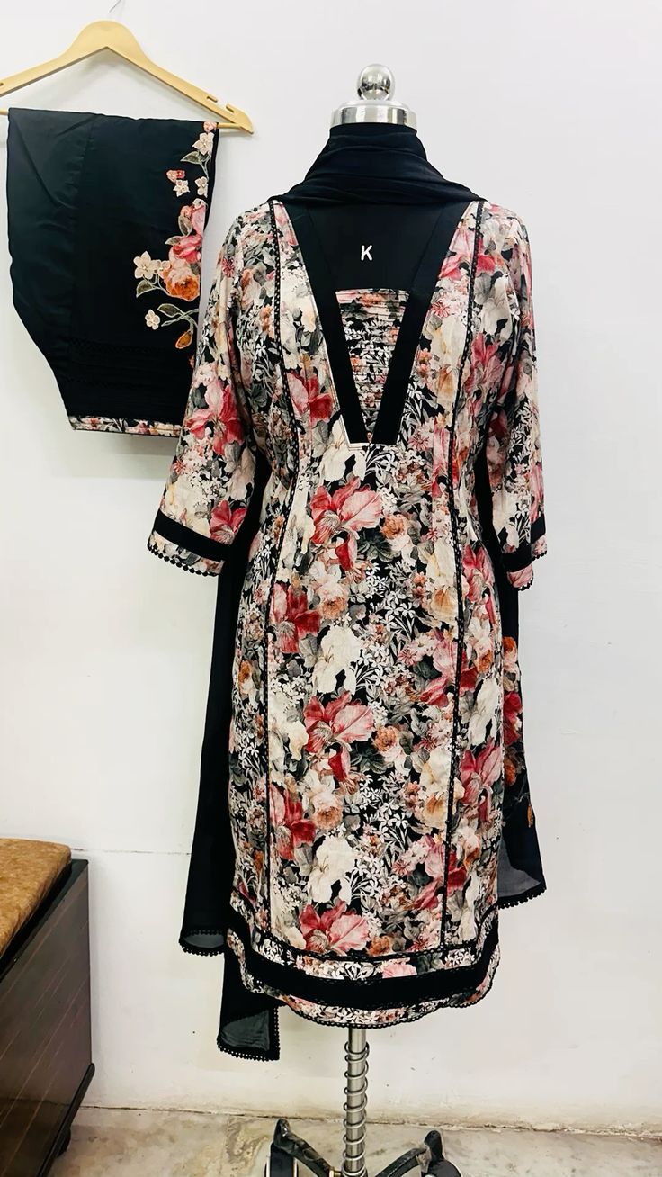 Floral Printed Lawn Suit