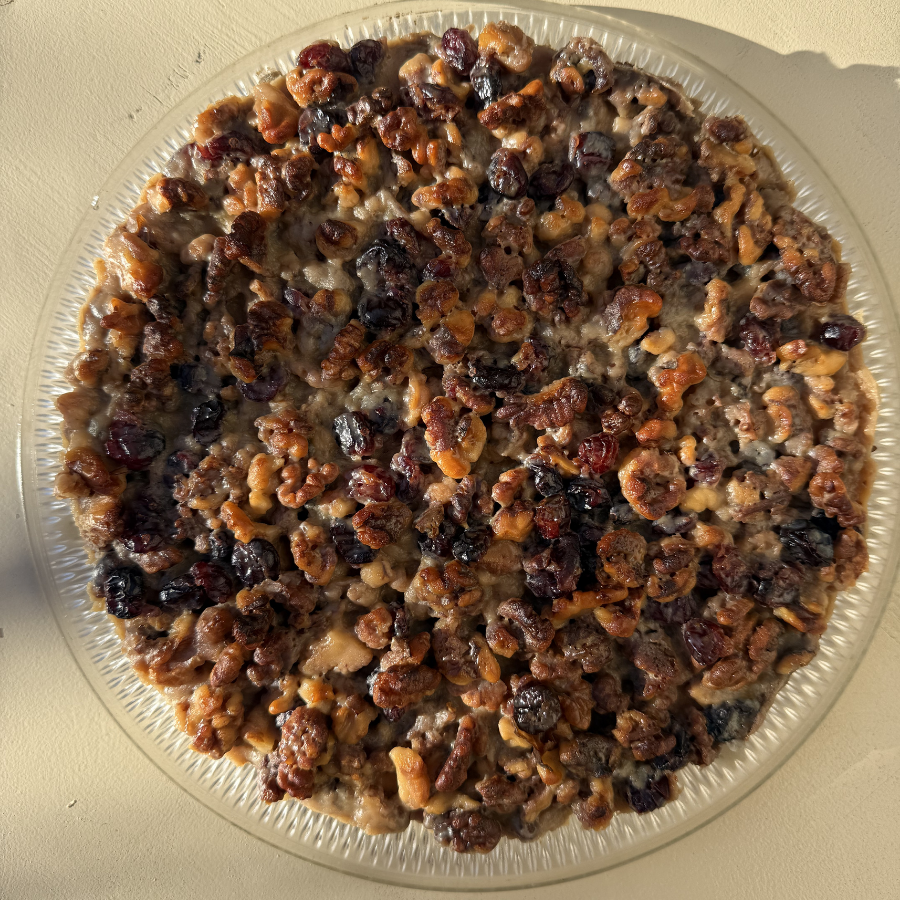 Mazurek z orzechami włoskimi