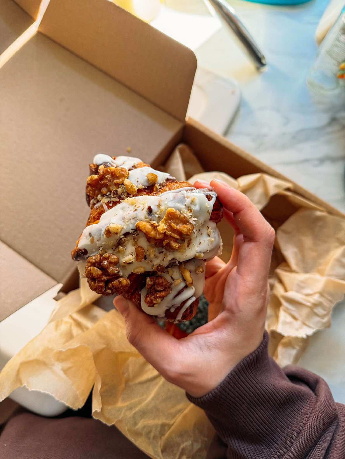 Rogal z białym makiem na maśle 4 sztuki