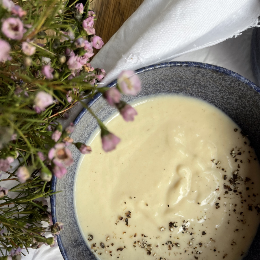 Aksamitny krem chrzanowy