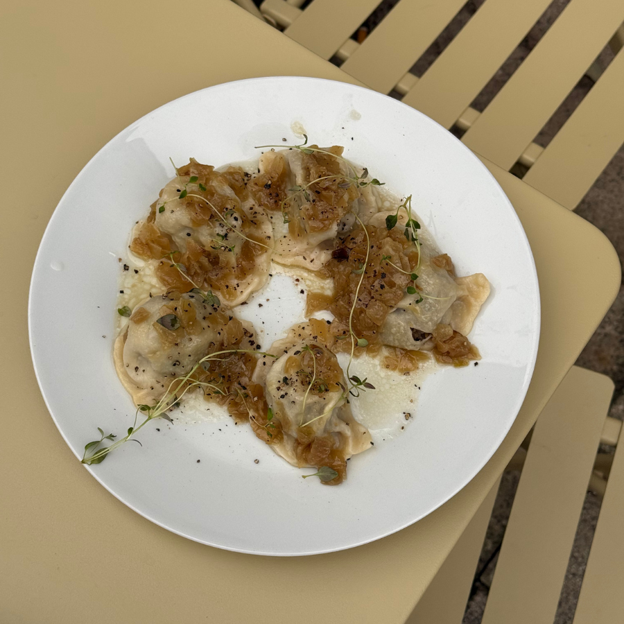 Pierogi z kapusta i grzybami 