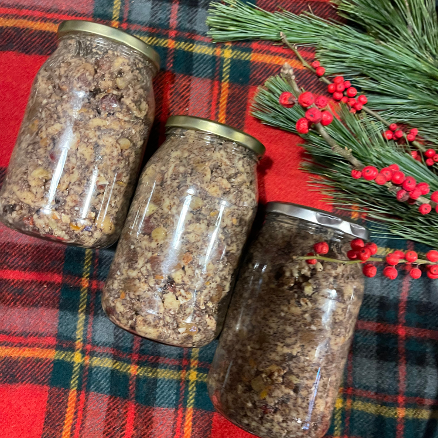 Makiełki na kluskach lanych