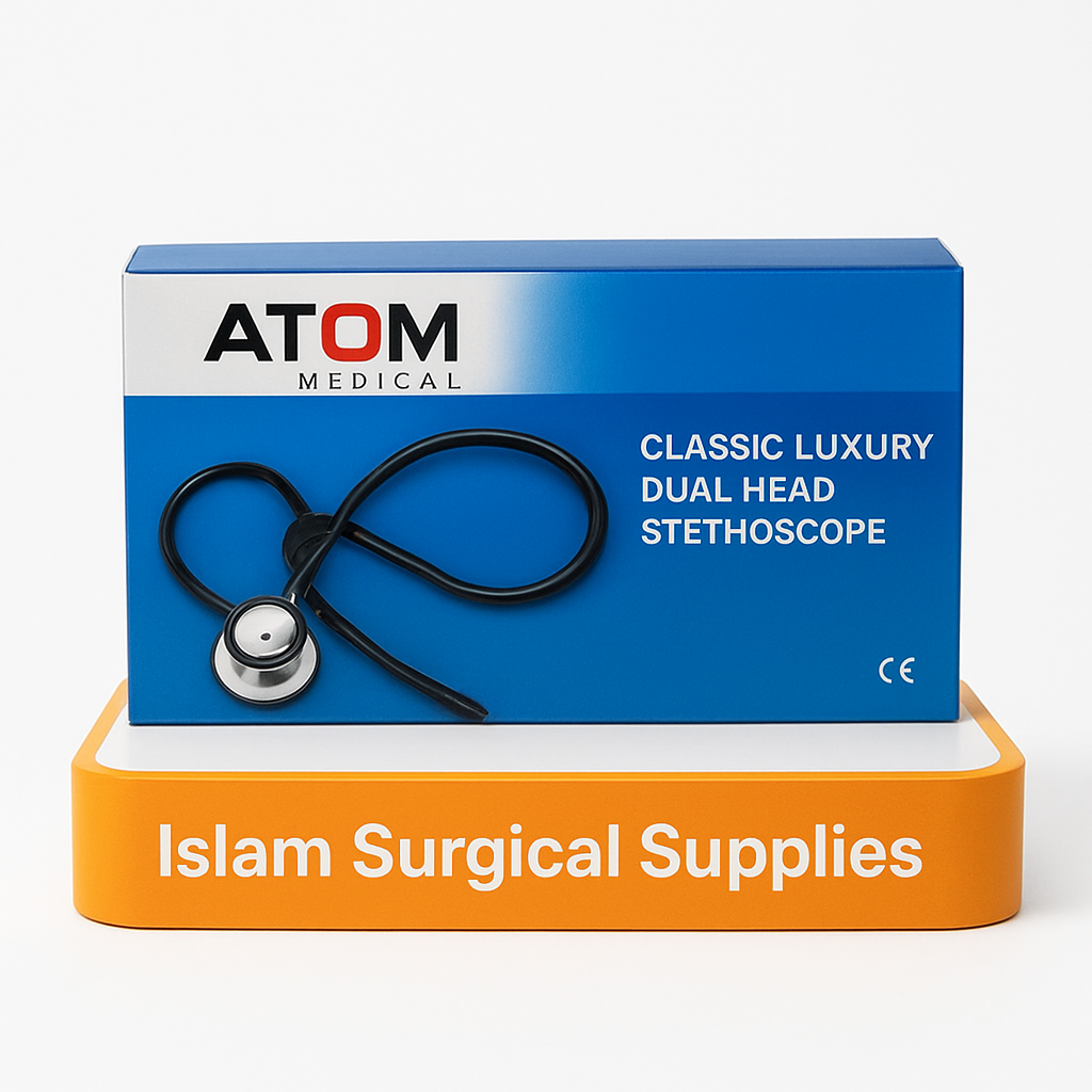 Atom Medical Classic Luxury Dual Head Stethoscope