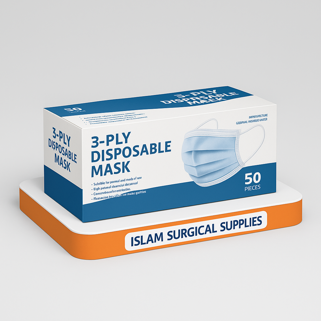 3-Ply Disposable Mask