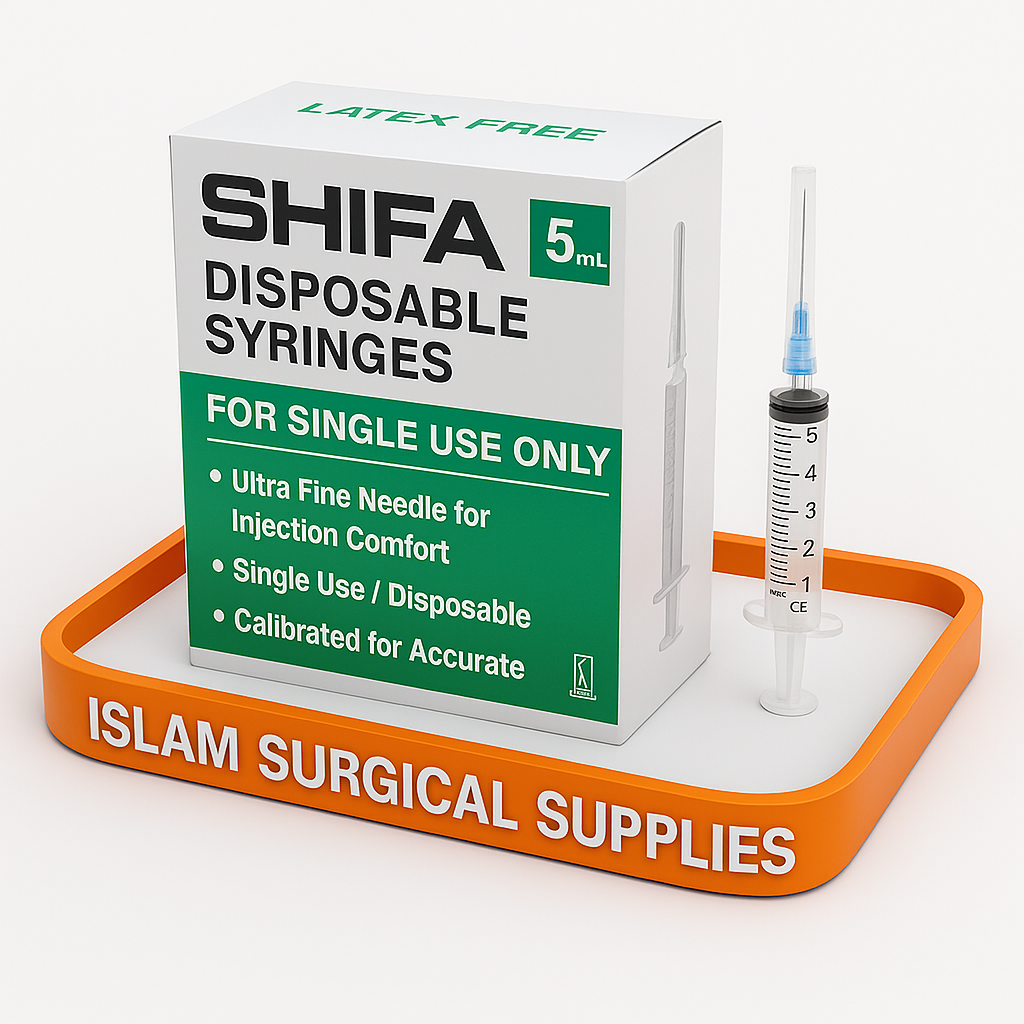 SHIFA Disposable Syringes 5mL