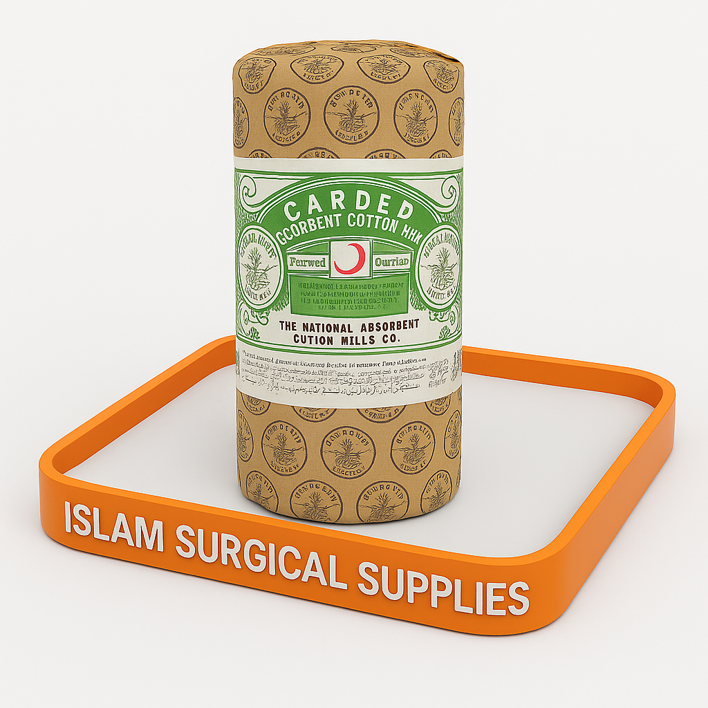 Carded Absorbent Cotton Roll