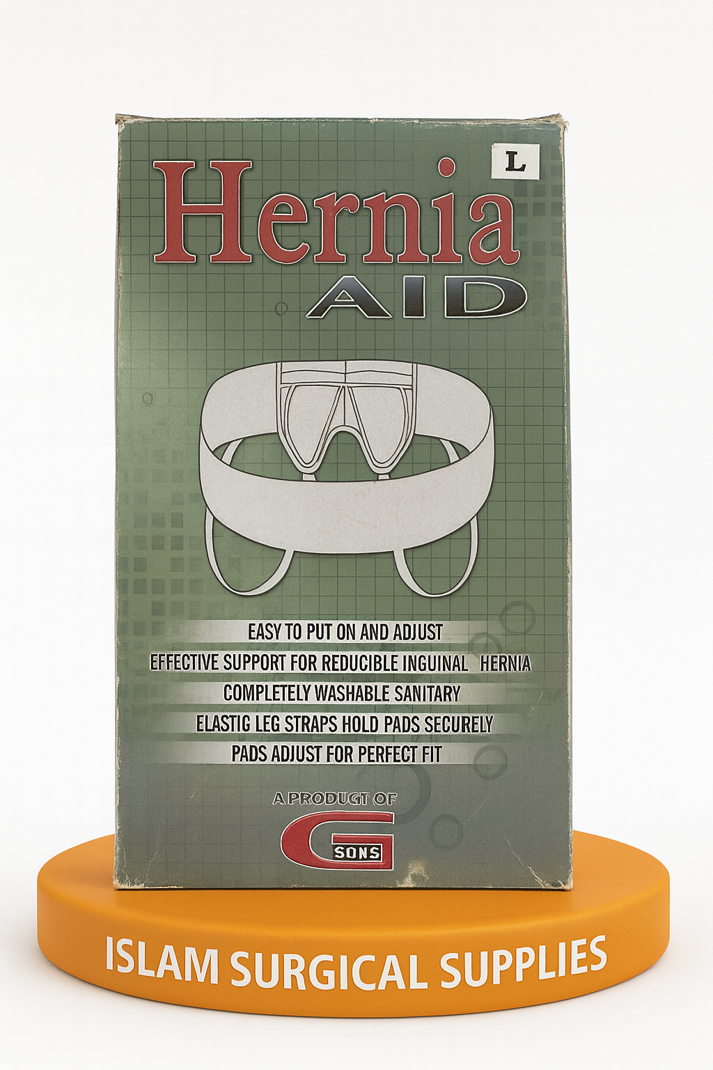 Hernia Aid Support Belt