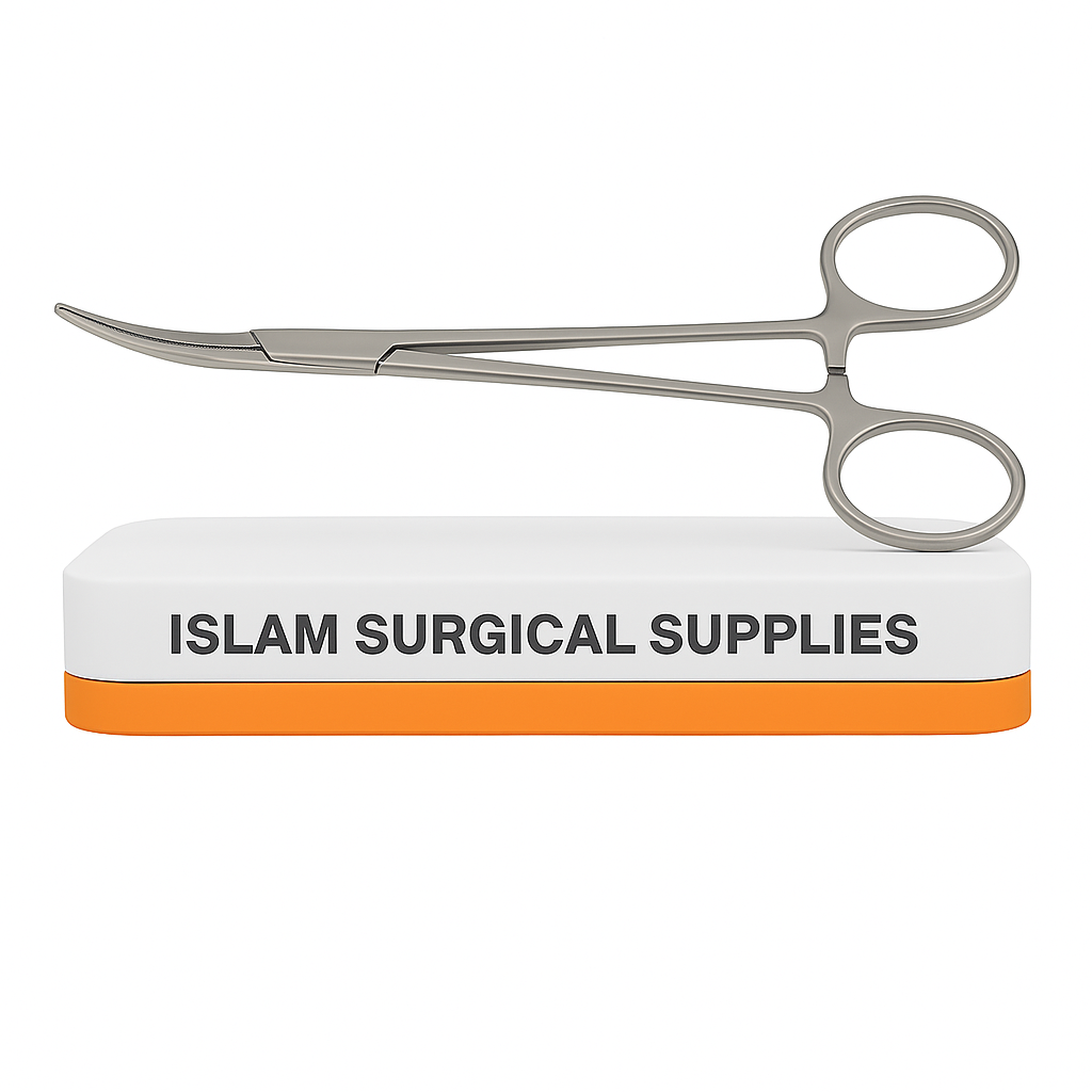 Curved Surgical Hemostat