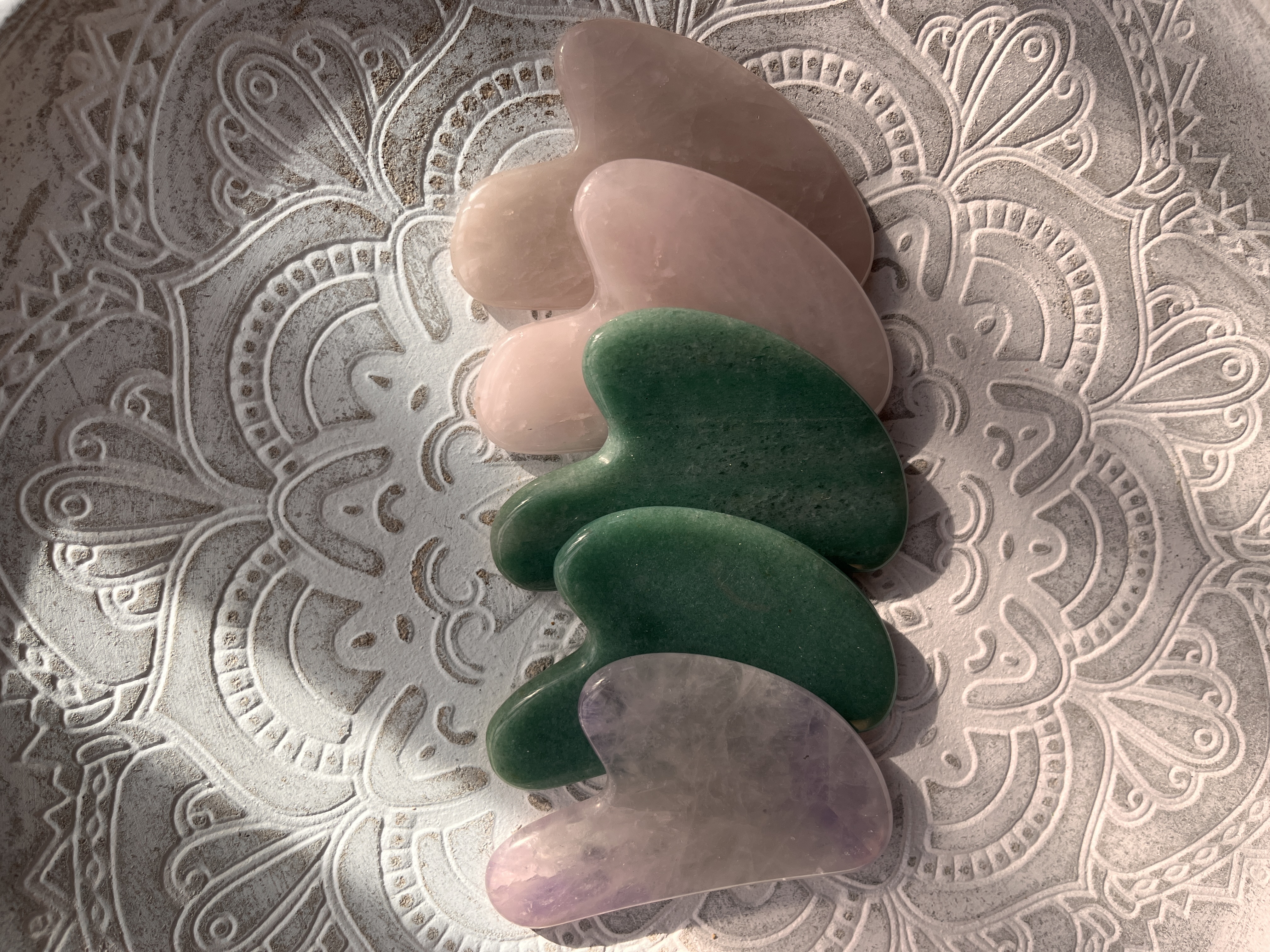 Gua Sha Facial Massage Stones