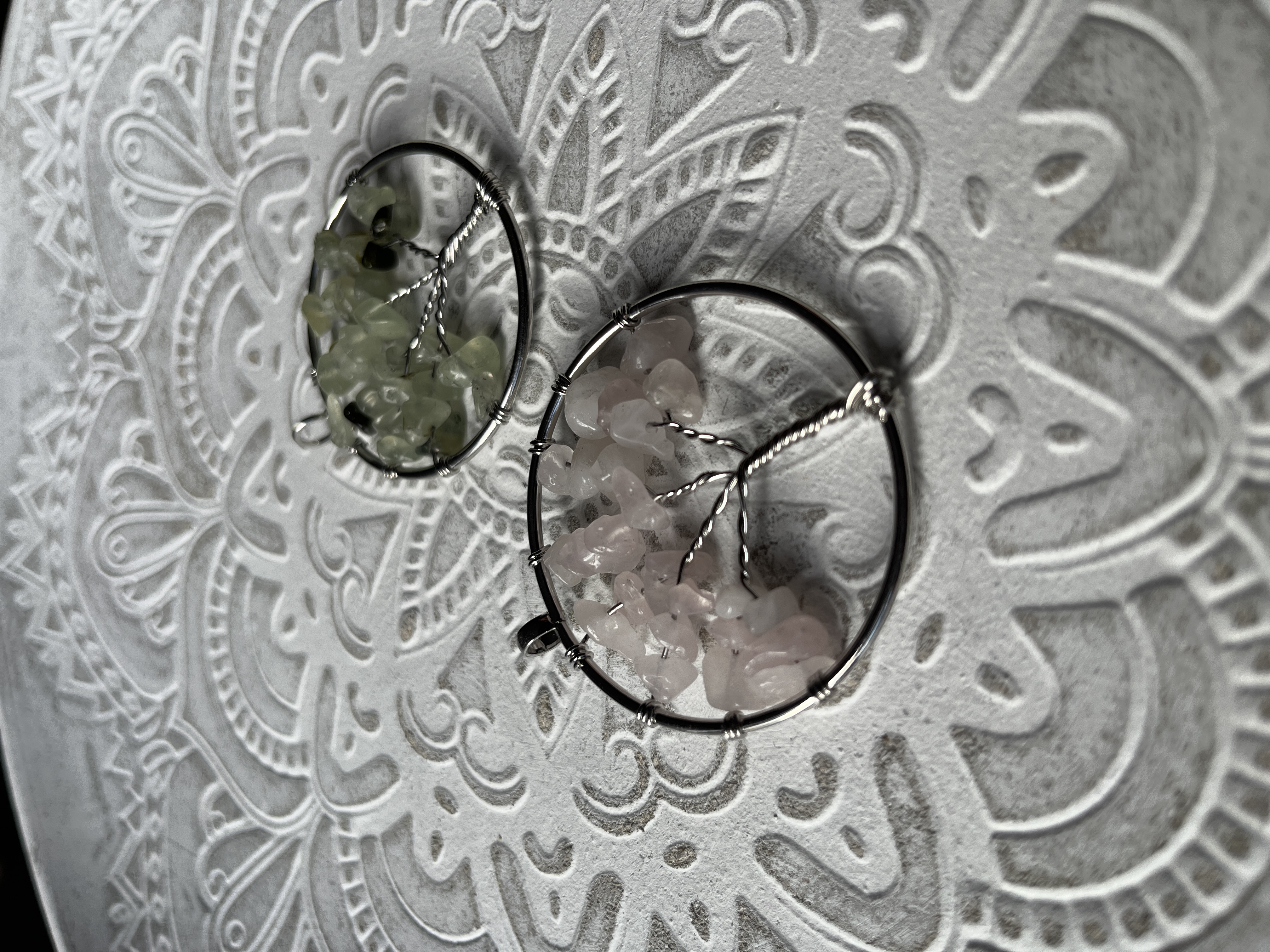 Tree of Life Gemstone Pendant