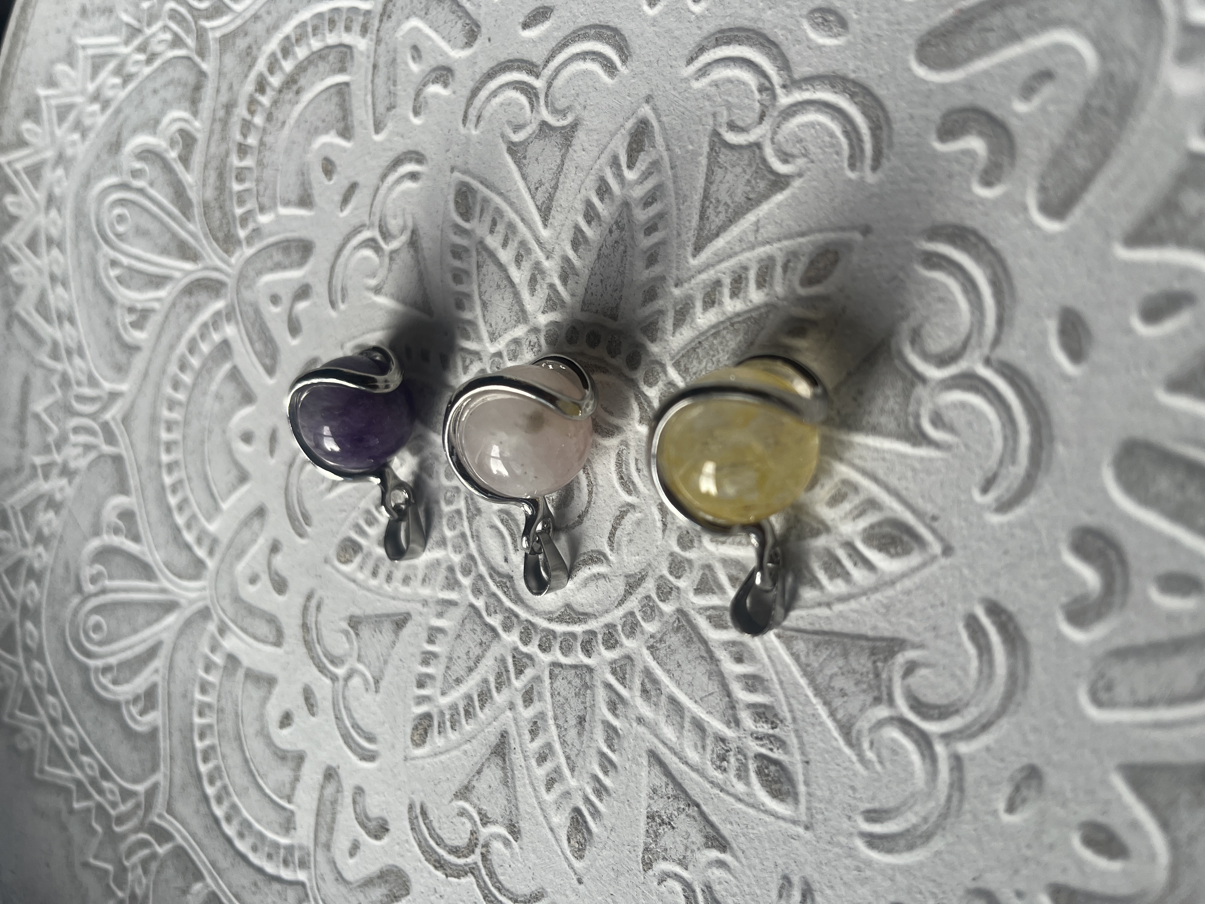 Handcrafted Gemstone Earrings