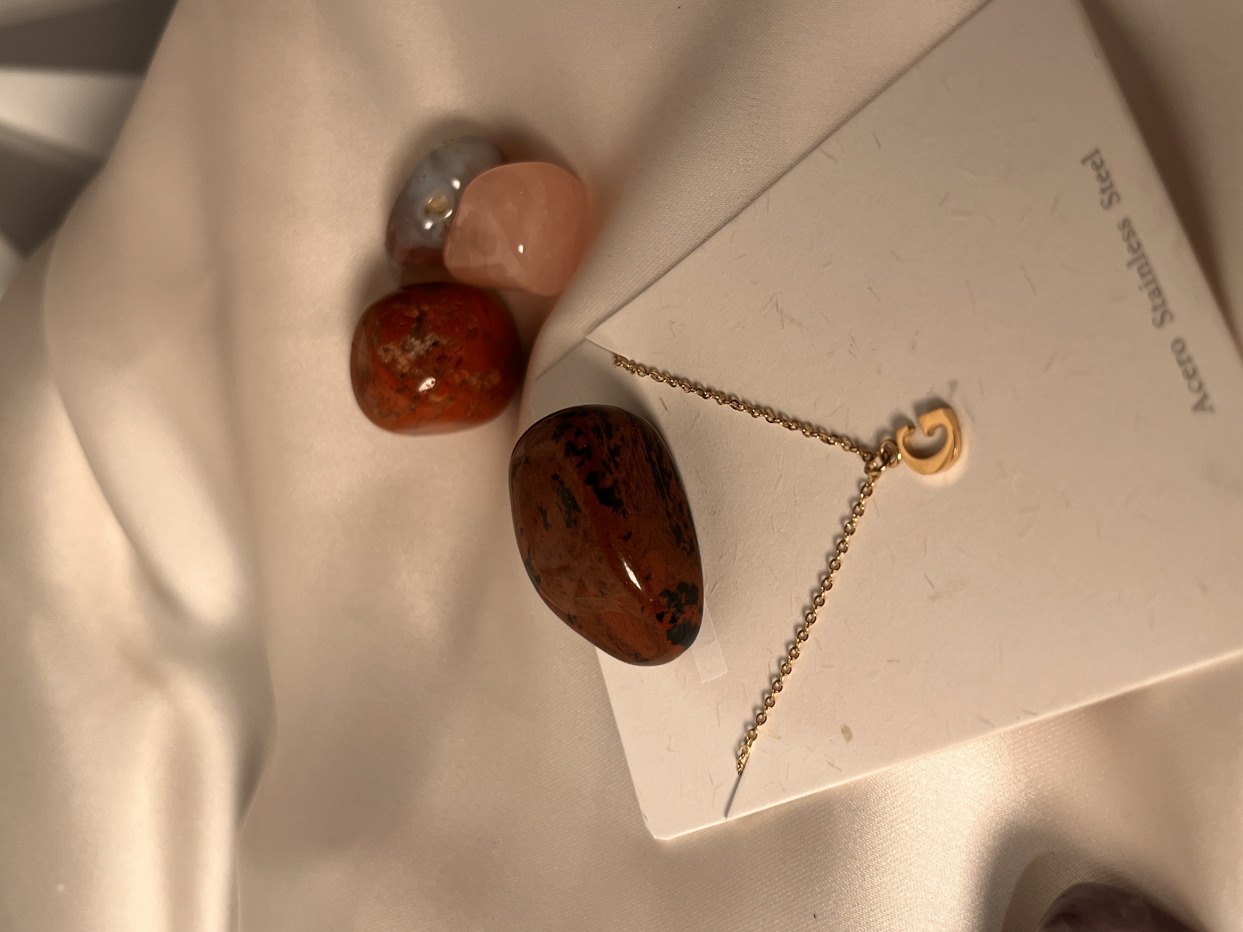 Gold Necklace with Spiral Shell Pendant