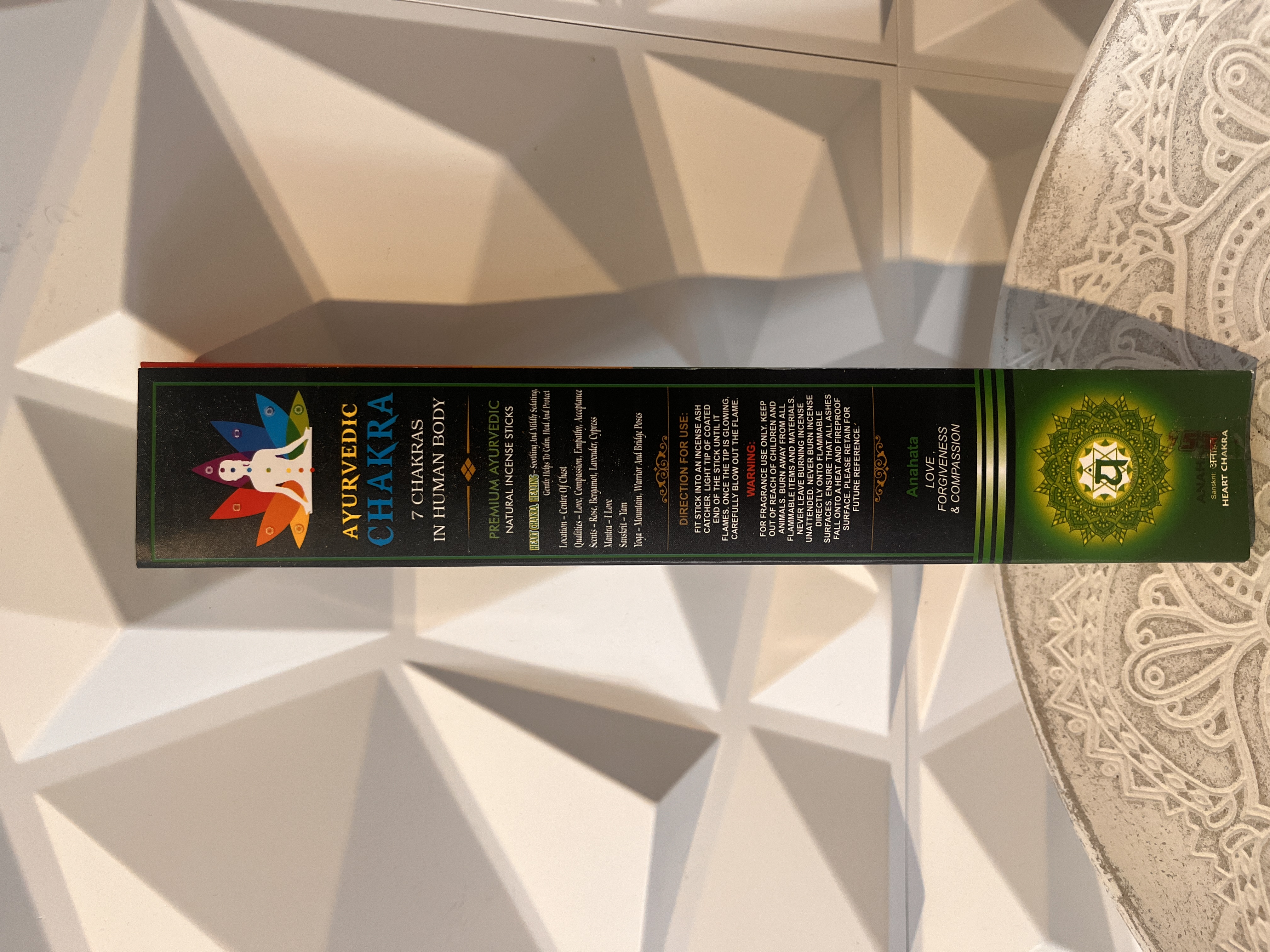 Ayurvedic Chakra Incense Sticks