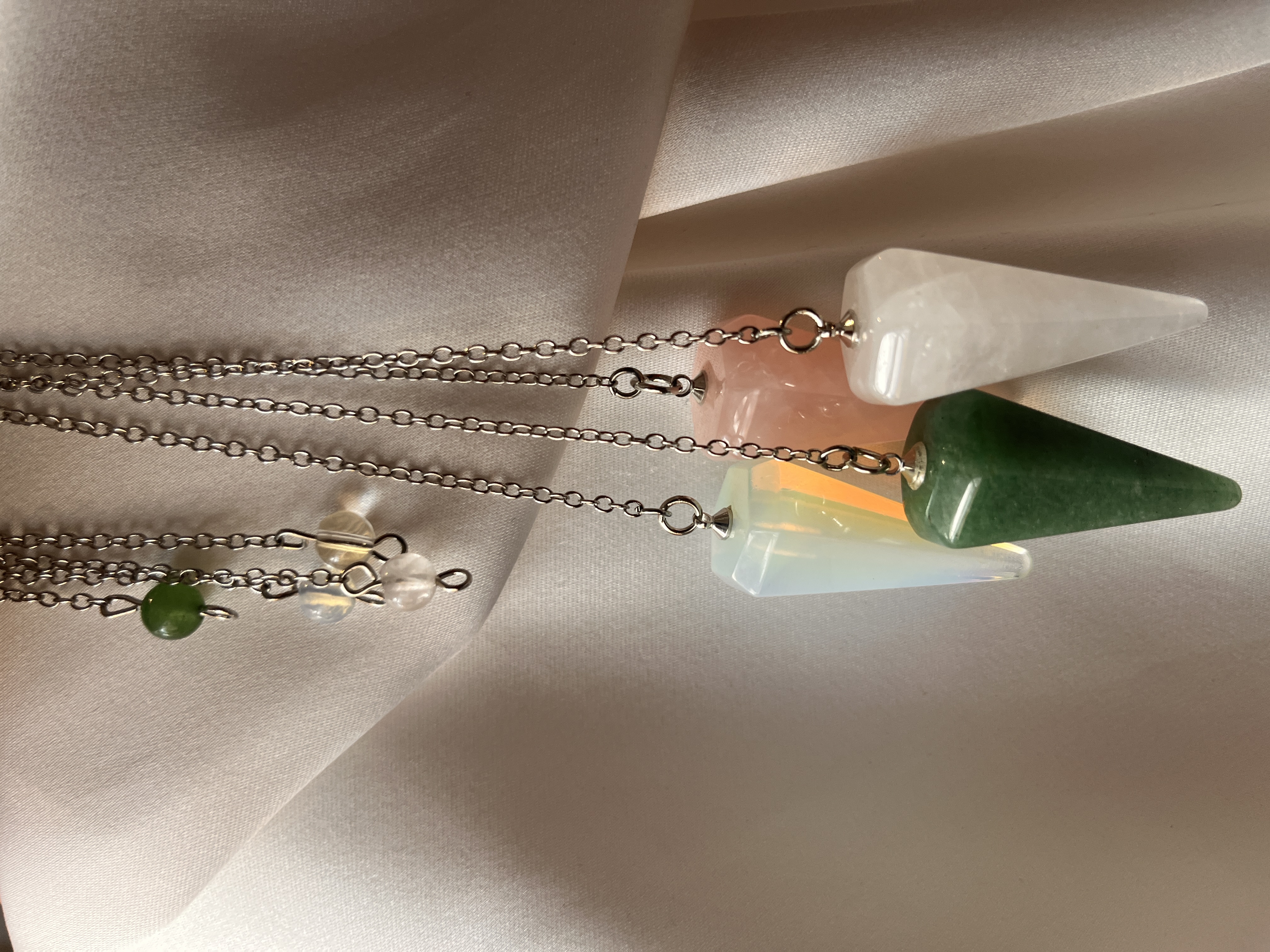 PÉNDULOS DE PIEDRAS MINERALES