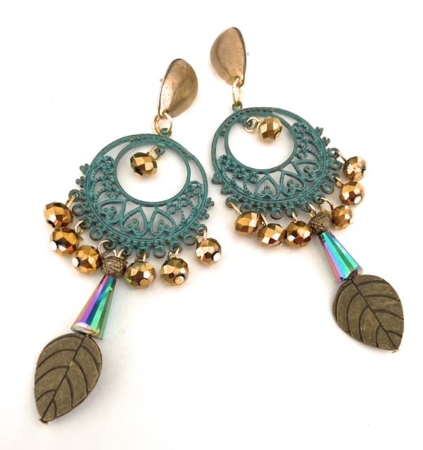 NB0011-Bohemian Statement Earrings
