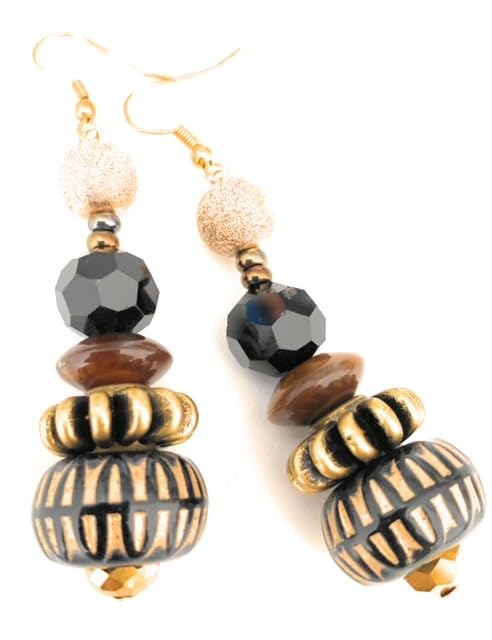 NS0002-Handcrafted Beaded Earrings