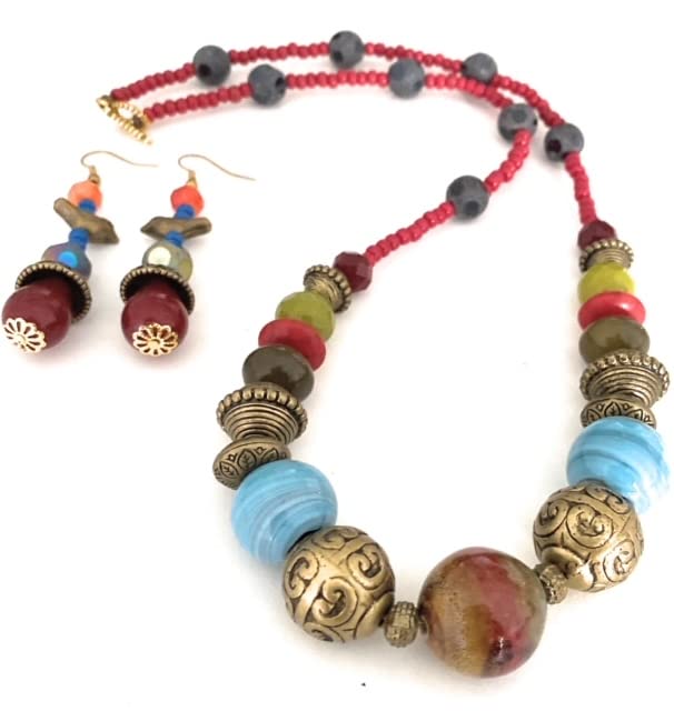 NB0013-Handmade Bohemian Jewelry Set