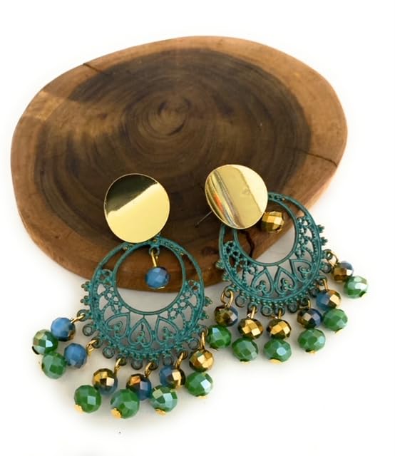 NB0014-Bohemian Style Dangle Earrings