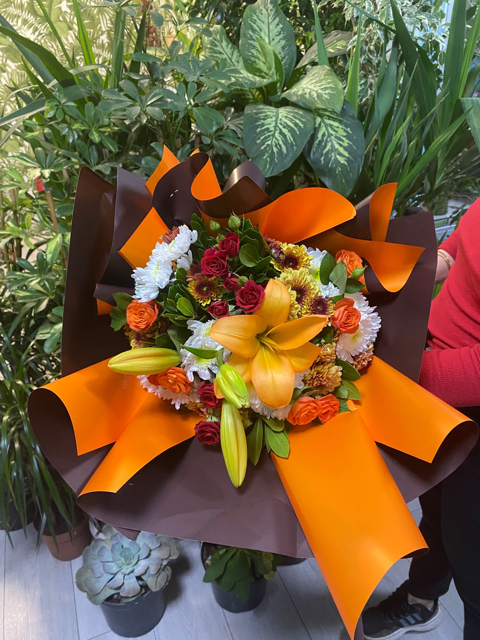 Renkli Çiçek Buketi