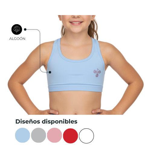 TOP NIÑA LICRA