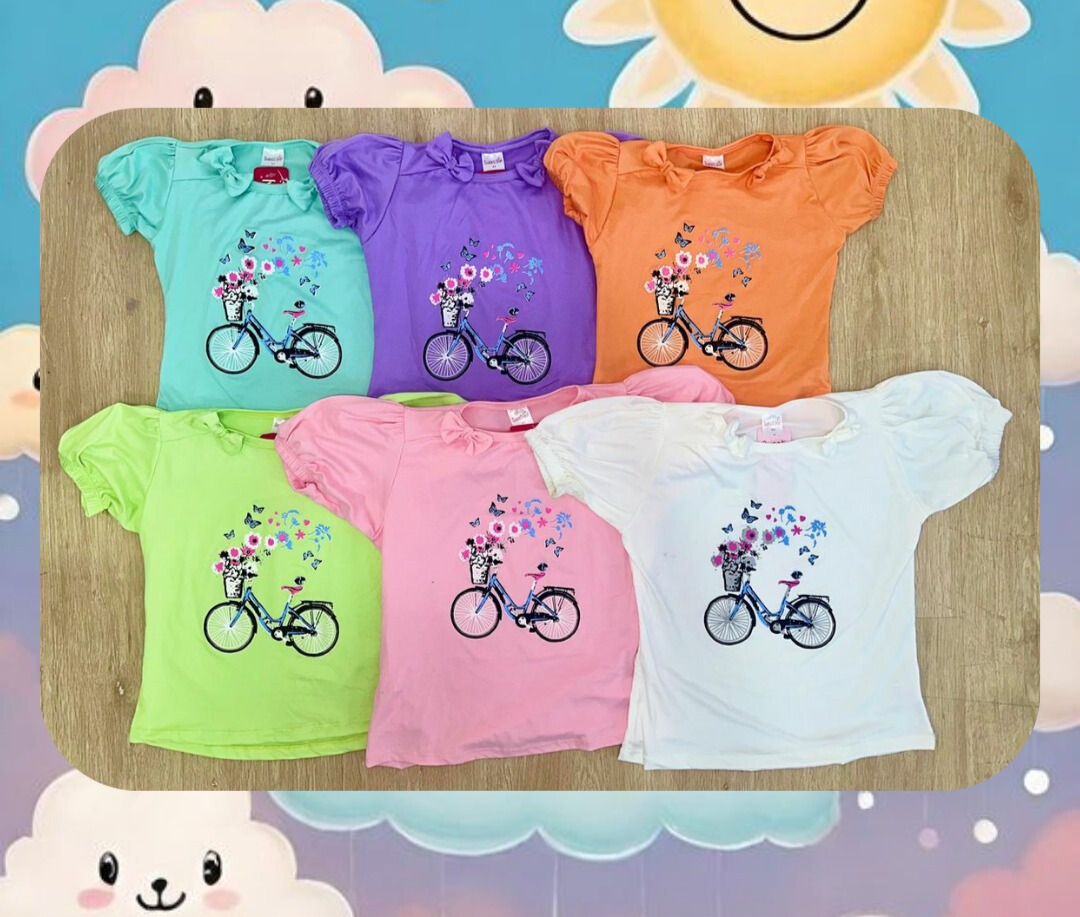 BLUSA NIÑA SWEET GIRL SURTIDO X6 COLORES